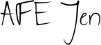AFE Jen Font