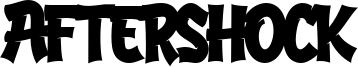 Aftershock Font