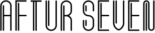 Aftur Seven Font