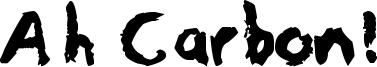 Ah Carbon! Font