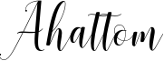 Ahattom Font