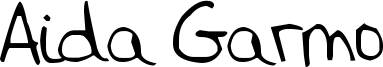 Aida Garmo Font