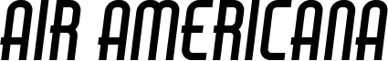 Air Americana Font