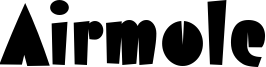 Airmole Font