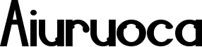 Aiuruoca Font