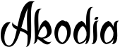 Akodia Font