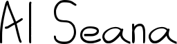 Al Seana Font