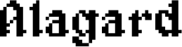 Alagard Font