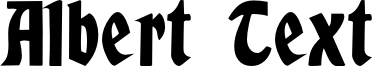 Albert Text Font