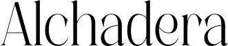 Alchadera Font