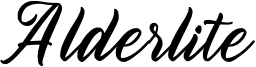 Alderlite Font