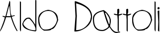 Aldo Dattoli.ttf