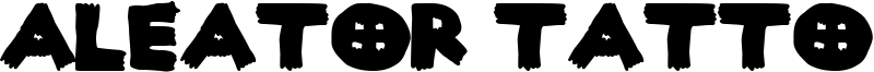 Aleator Tattoo Parlour Font