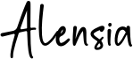 Alensia Font
