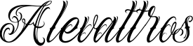 Alevattros Font