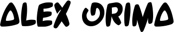 Alex Grima Font