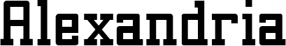 alexandria.ttf