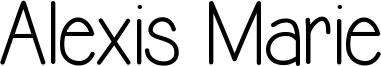 Alexis Marie Font