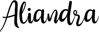 Aliandra Font