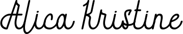 Alica Kristine Font