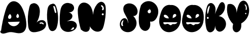 Alien Spooky Font
