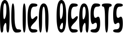 Alien Beasts Font