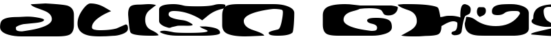Alien Ghost 2 Font