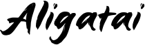 Aligatai Font