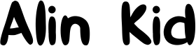 Alin Kid Font