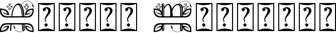 Alinda Monogram Font