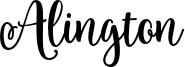 Alington Font