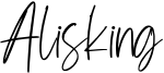 Alisking Font