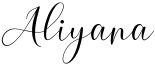 Aliyana Font
