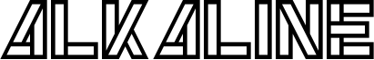 Alkaline Font
