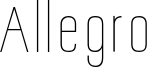 Allegro.otf