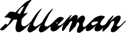 Alleman Font