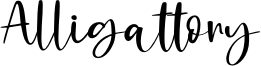 Alligattory Font