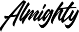 Almighty Font