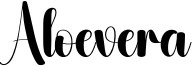 Aloevera Font