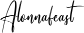 Alonnafeast Font