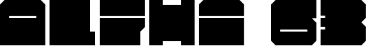 Alpha 63 Font