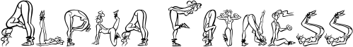 Alpha Fitness Font