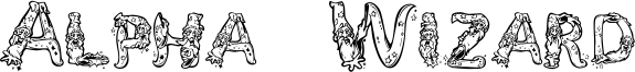 Alpha Wizard Font