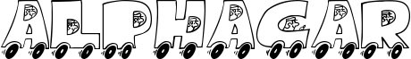 AlphaCar Font