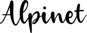 Alpinet Font