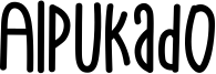Alpukado Font
