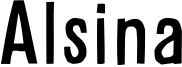Alsina Font