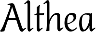 Althea Font