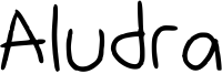 Aludra Font