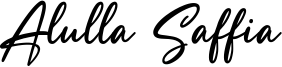 Alulla Saffia Font